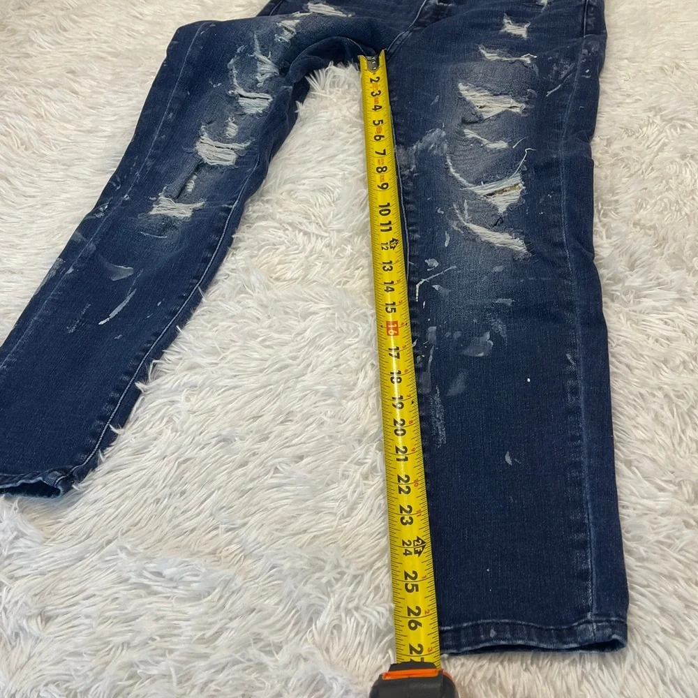 KanCan WOMENS SIZE 9 Relaxed Distressed Denim Skinny Jeans